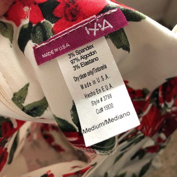 •SOLD• ModCloth Floral Dress with Bow - Picture 6 of 6